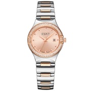 Ecstacy Women's Multi Function Rose Gold Dial Watch - E6512-KBKK Ecstacy Women's Multi Function Rose Gold Dial Watch - E6512-KBKK