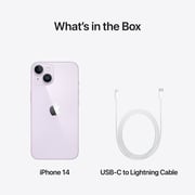 Apple iPhone 14 128GB Purple with FaceTime - Middle East Version Apple iPhone 14 128GB Purple with FaceTime - Middle East Version