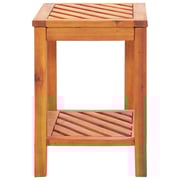 vidaXL Side Table Solid Acacia Wood 45x33x45 cm vidaXL Side Table Solid Acacia Wood 45x33x45 cm