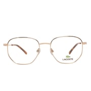 Lacoste L3110 714 Square Gold Full Frame Eyeglasses For Unisex Lacoste L3110 714 Square Gold Full Frame Eyeglasses For Unisex