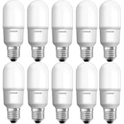 Osram Led E27 Bulb Pack Of 10 Warm White Yellow, 9w Osram Led E27 Bulb Pack Of 10 Warm White Yellow, 9w