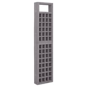 Vidaxl 6-panel Room Divider/trellis Solid Fir Wood Grey 242.5x180 Cm Vidaxl 6-panel Room Divider/trellis Solid Fir Wood Grey 242.5x180 Cm