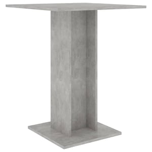 

Vidaxl Bistro Table Concrete Grey 60x60x75 Cm Chipboard