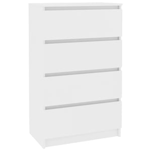 

Vidaxl Sideboard White 60x35x98.5 Cm Engineered Wood