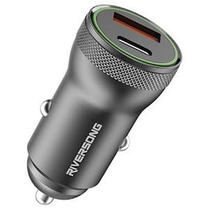 Riversong PD Car Charger Black