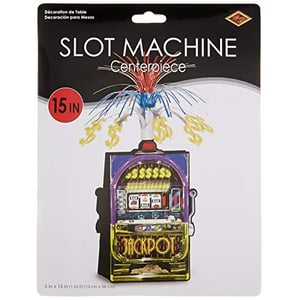 Beistle Slot Machine Centerpiece Party Accessory (1 Count) (1/Pkg)