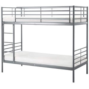 Galaxy Design Bunker Bed, Silver, 190x90cm, Gdf-b07skbvh6j