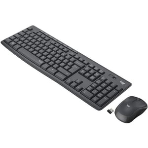 Logitech MK295 Wireless Keyboard + Mouse Combo Black