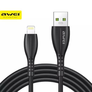Awei Cl-115l Data Cable For Lightning 2.4a Fast Charger