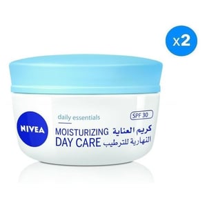 Nivea Daily Essentials Moisturizing Day Care Crème SPF30 50ml Pack Of 2