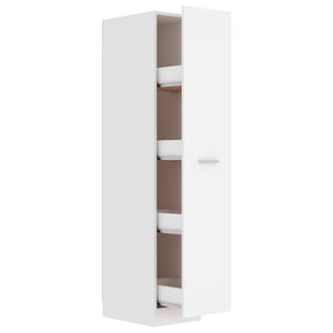 

Vidaxl Apothecary Cabinet White 30x42.5x150 Cm Engineered Wood