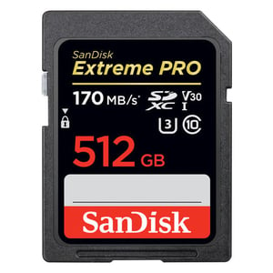 Sandisk SDSDXXY-512G-GN4IN Extreme Pro SDXC Card 512GB