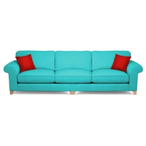 Galaxy Design Angelic 3 Seater Sofa Turquoise