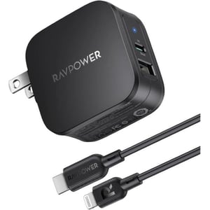 Ravpower 30W 2-Port Wall Charger Black