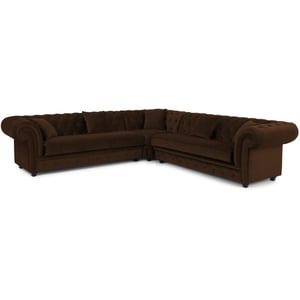 

Galaxy Design Haddo Velvet Corner Sofa