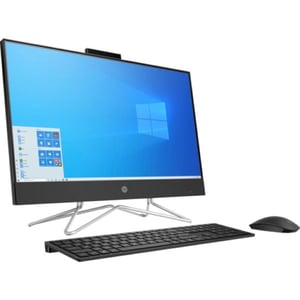 HP (2020) All-in-One Desktop - 11th Gen / Intel Core i5-1135G7 / 23.8inch FHD / 512GB SSD / 8GB RAM / Shared Intel Iris X Graphics / Windows 10 Home / English &amp; Arabic Keyboard / Jet Black / Middle East Version - [24-DF1013NE]