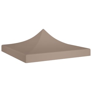 

vidaXL Party Tent Roof 3x3 m Taupe 270 g/m2