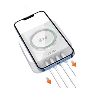 

LDNIO Aw004 Desk Charger with Wireless15w & Pd30w & Qc18w Fast Charging