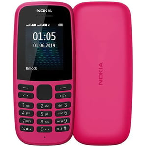 Nokia 105 4MB Pink 2G Dual Sim Smartphone