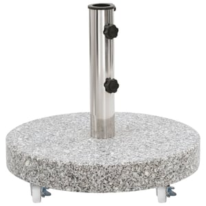 

Vidaxl Parasol Base Granite 30 Kg Round Grey