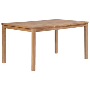 

Vidaxl Garden Table 150x90x77 Cm Solid Teak Wood