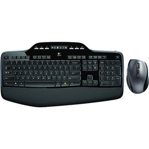 Logitech 920002419 MK710 Wireless Desktop Keyboard & Mouse Black