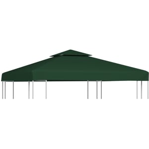 

Vidaxl Gazebo Cover Canopy Replacement 310 G / M Green 3 X 3 M