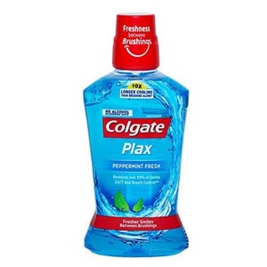 Colgate Plax Peppermint Blue Mouthwash 500ml