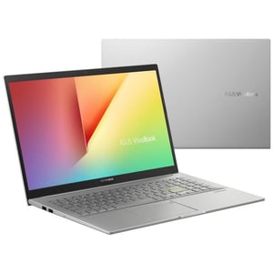 Asus Vivobook 15 OLED K513EQ-OLED007W Laptop - Core i7 2.80GHz 16GB 1TB 2GB Win11Home 15.6inch FHD Silver English/Arabic Keyboard