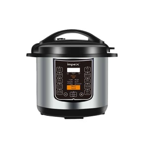 Impex Epc 8 Liter 1300w Electric Pressure Cooker Featuring Automatic Cooking