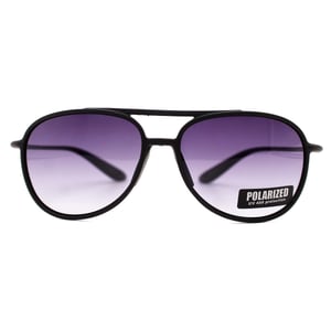 Ray Polo Sunglasses Tr152 C01 Size 58 Black Pilot Polarized Unisex