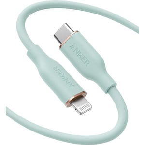 Anker Powerline III Flow USB-C To Lightning Connector Cable 1.8m Green