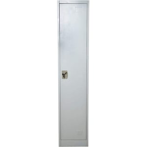

Galaxy Design Single Door Metal Locker Cabinet With Plastic Handle Grey Color Size L x W x H 45 x 45 x 185 cm Model - GDF-1T.