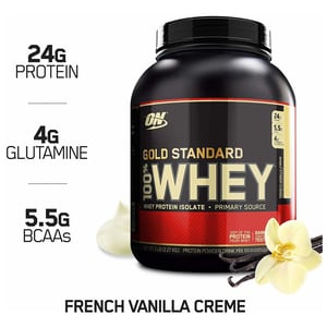 Optimum Nutrition 100% Whey Gold French Vanilla 5Lb