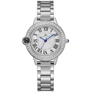 

Kenneth Scott Women's Analog White Dial Watch - K22530-SBSW