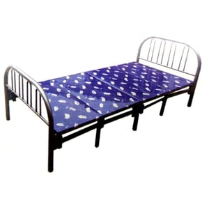 

Galaxy Design Folding Bed, Metal Wooden & Steel Color Blue Single Size L x W x H ) 190 x 90 x 70 cm Model - GDF-19090.
