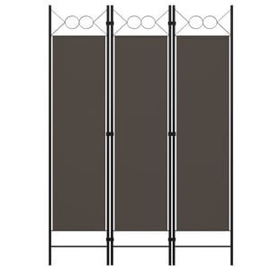 

Vidaxl 3-panel Room Divider Anthracite 120x180 Cm