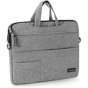 Rdn Okade Luxury Laptop Bag Case Dual Zipper For Apple Macbook 12 Inch Retina Display A1534 Grey