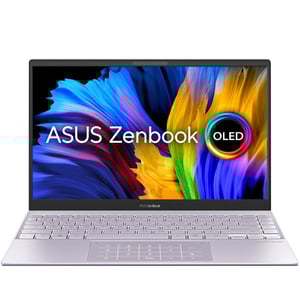 ASUS Zenbook 13 OLED UX325EA-OLED0W1W Slim Laptop - Core i7 2.8GHz 16GB 1TB Shared Win11Home 13.3inch FHD OLED Lilac Mist English/Arabic Keyboard