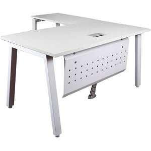 

Mahmayi 139-16L Apple Cherry Modern Workstation drawer WDRAWER (140cm, White)