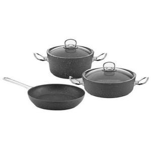 Hascevher Granite 5 Piece Set 5026BLACK