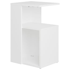 

Vidaxl Side Table White 36x30x56 Cm Engineered Wood