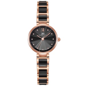Kenneth Scott Women's Analog Black Dial Watch - K22531-KCBB