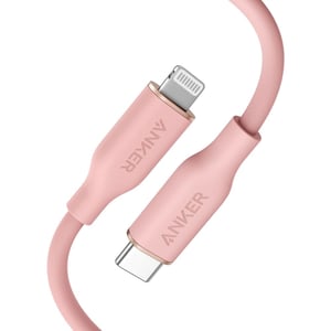 Anker Powerline III Flow USB-C To Lightning Cable 0.9m Pink
