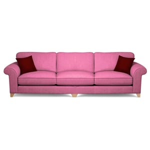 Galaxy Design Angelic 3 Seater Sofa Light Pink