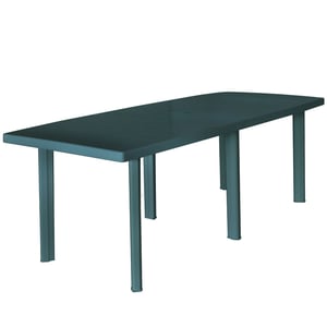 

Vidaxl Garden Table Green 210x96x72 Cm Plastic