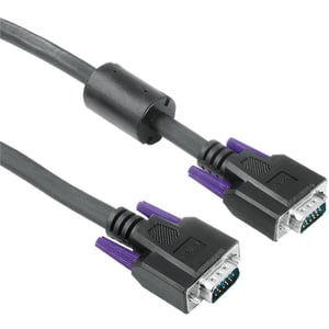 Hama Double Shielded VGA To VGA Cable 3m Black