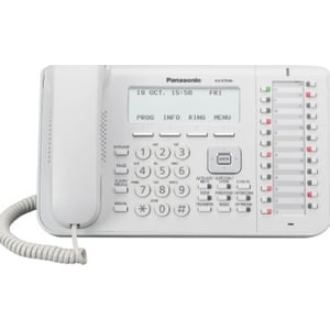 Panasonic Corded Telephone White Kx-ts880mxw