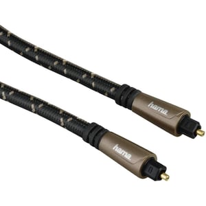 Hama ODT Audio Optical Fibre Cable 2m Brown