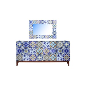 Pan Emirates Wolks Sideboard With Mirror